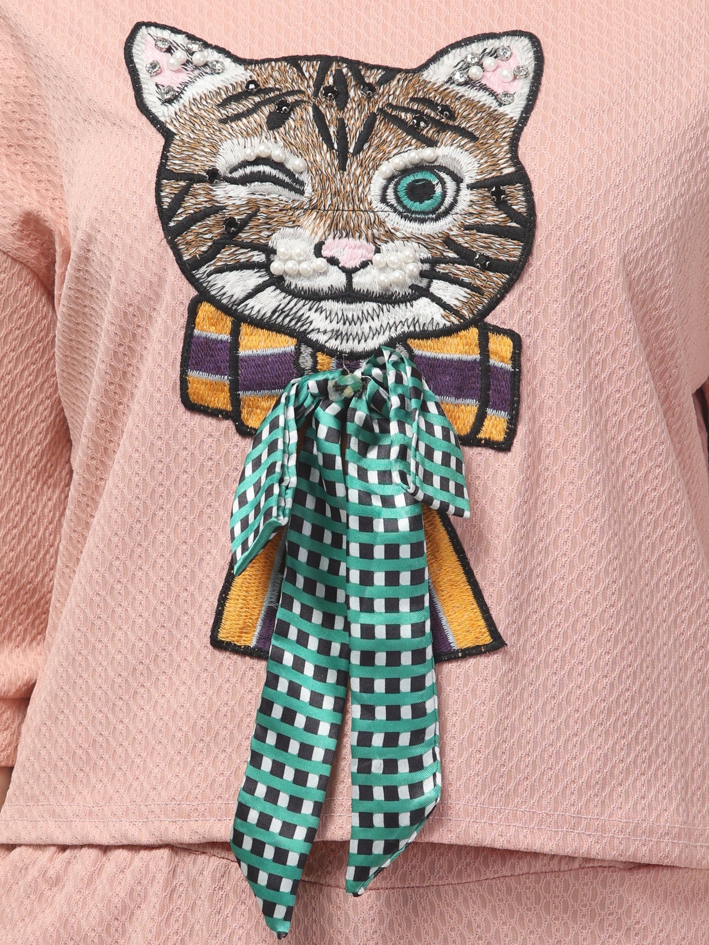 Cat Patch Co ord Set Women