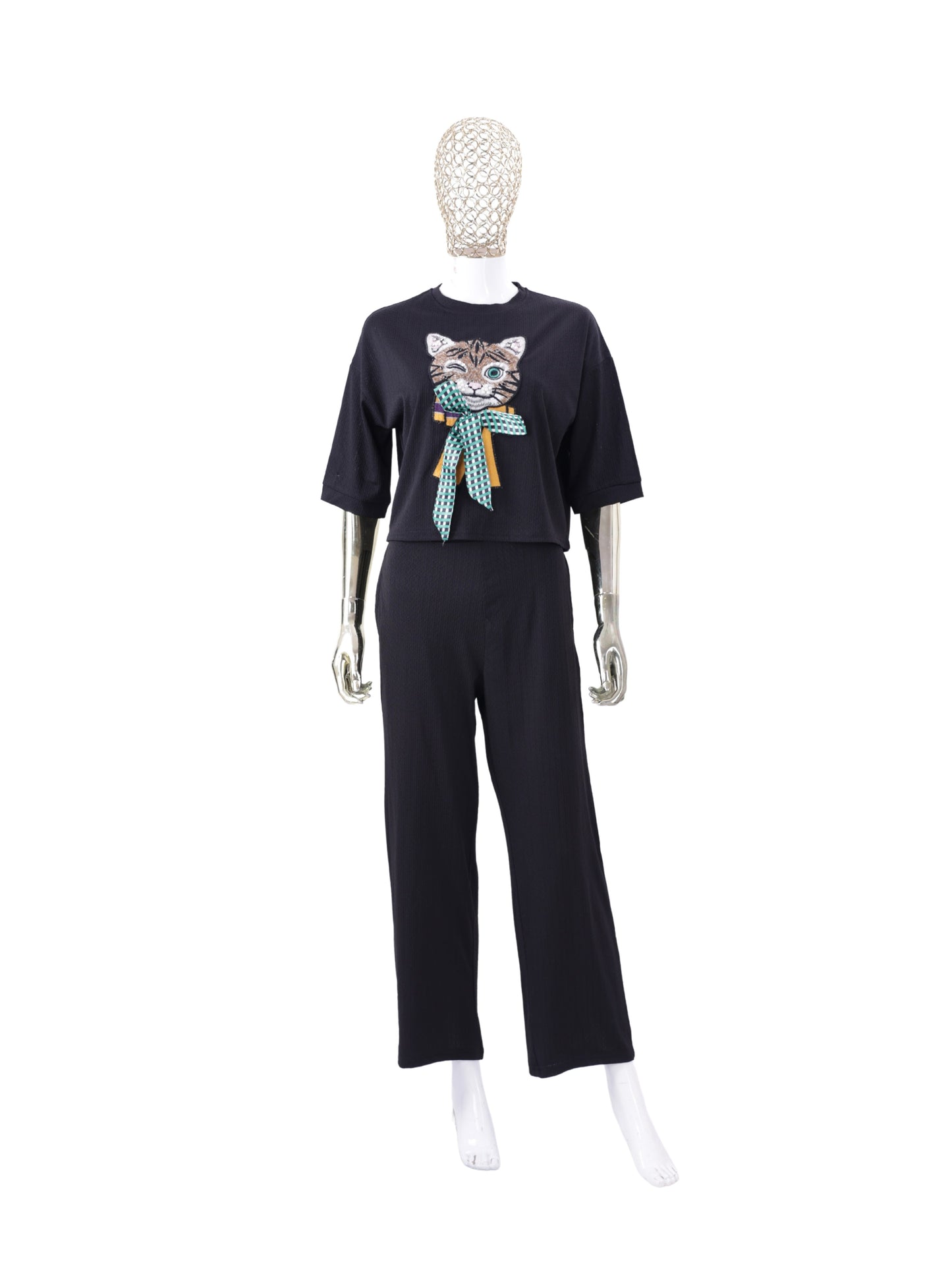 Cat Patch Co ord Set Women