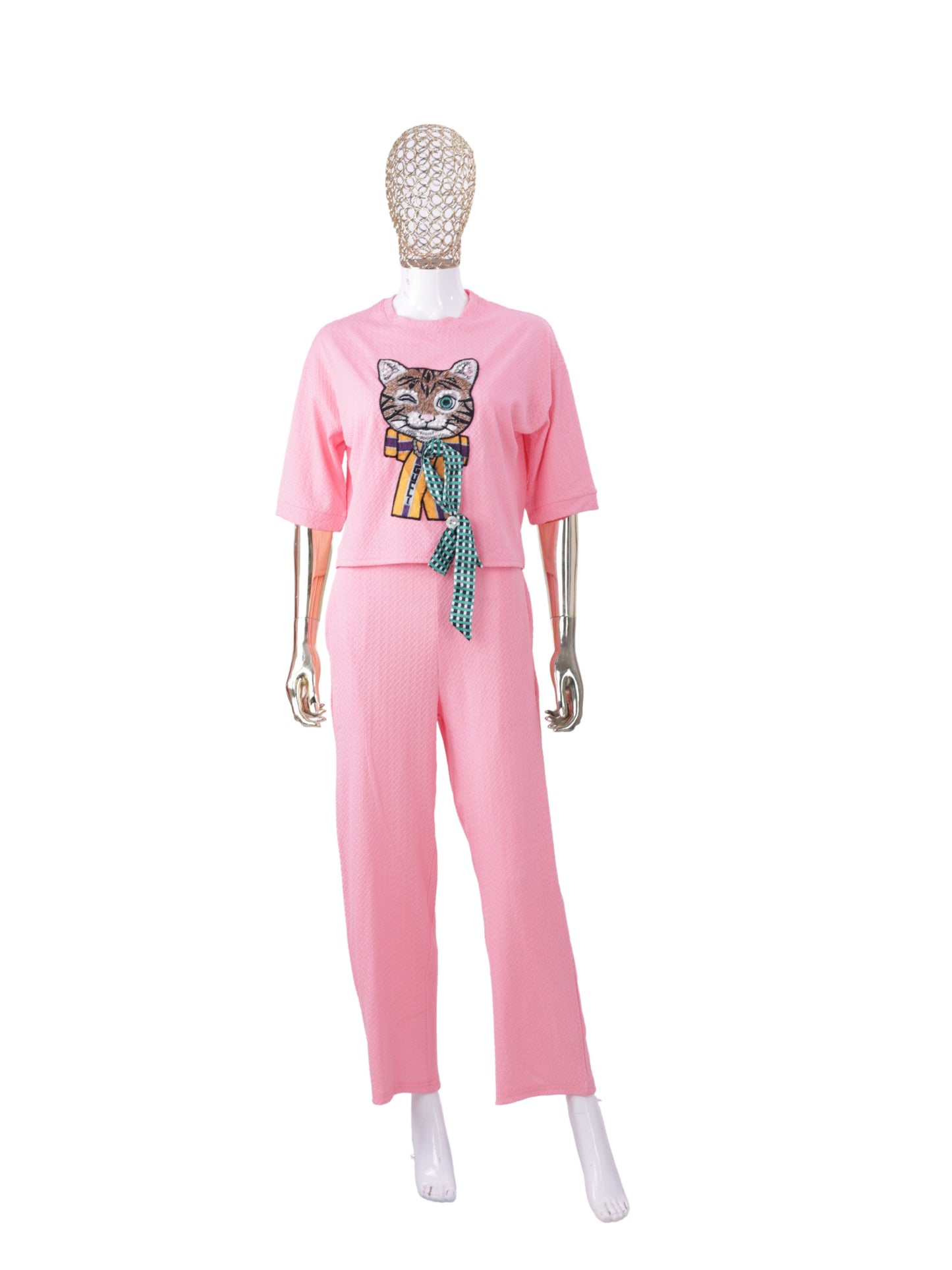 Cat Patch Co ord Set Women