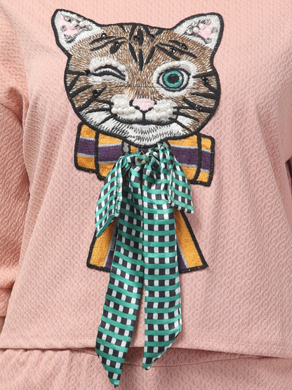 Cat Patch Co ord Set Women