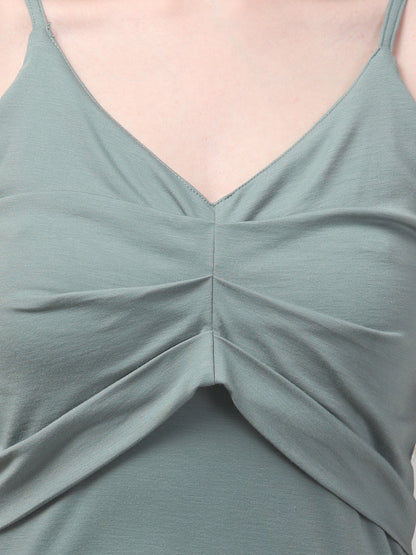 Sleeveless Midi Dress For Womens Party Wear